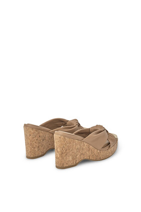 Avenue 95 Leather Wedge Mules